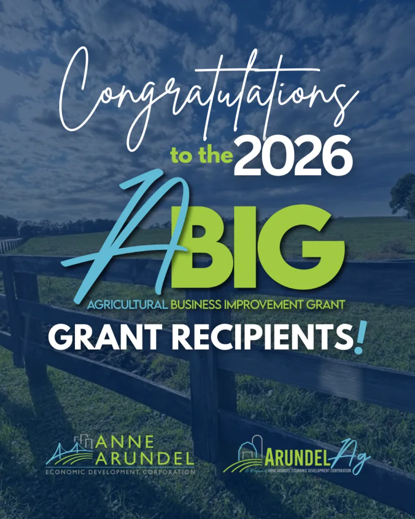 Anne Arundel Economic Development Corporation, MARBIDCO Award More than $53,500 to Farm-Based Businesses & Commercial Watermen